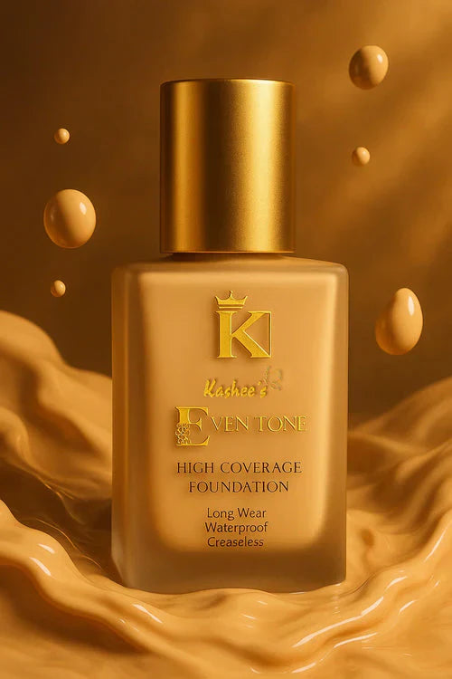 Kashee's Eventone High Coverage Foundation+Free Gift (Kashees Compact Powder).